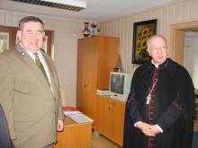 Wizyta Biskupa A.Dziuby w Nadleśnictwie Radziwiłłów